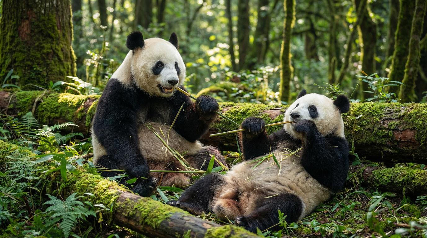 海角社区视频-双胞胎熊猫