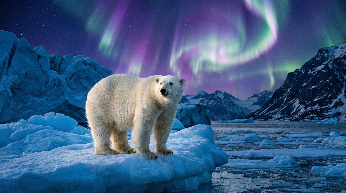 海角社区视频-北极熊极光